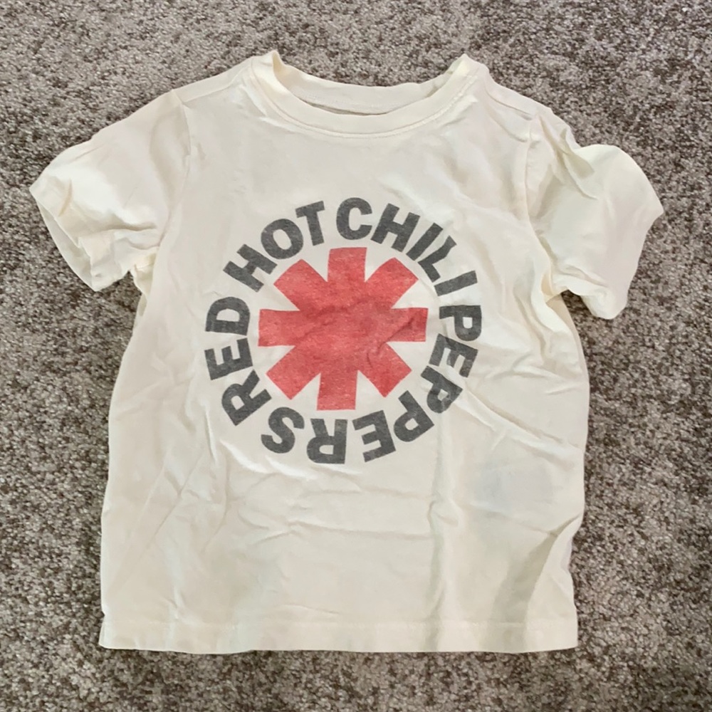 Old Navy RHCP Red Hot Chili Peppers Shirt 3T